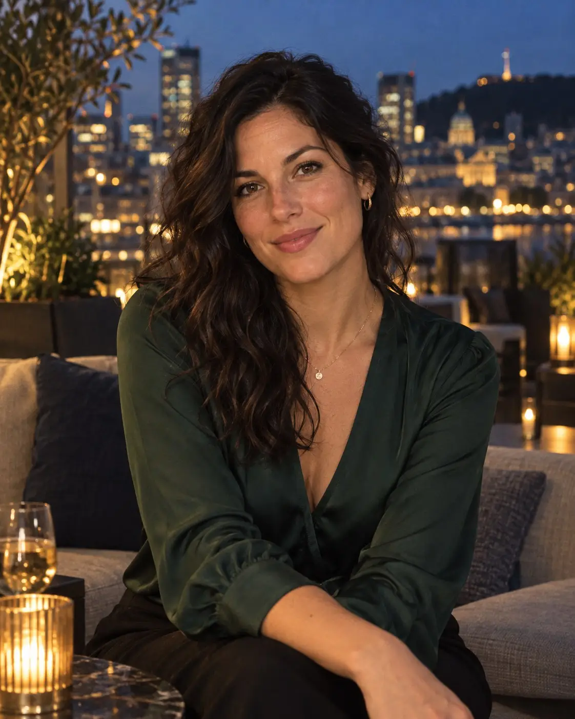Portrait d’Amélie sur une terrasse montréalaise